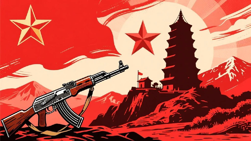 红色主题背景